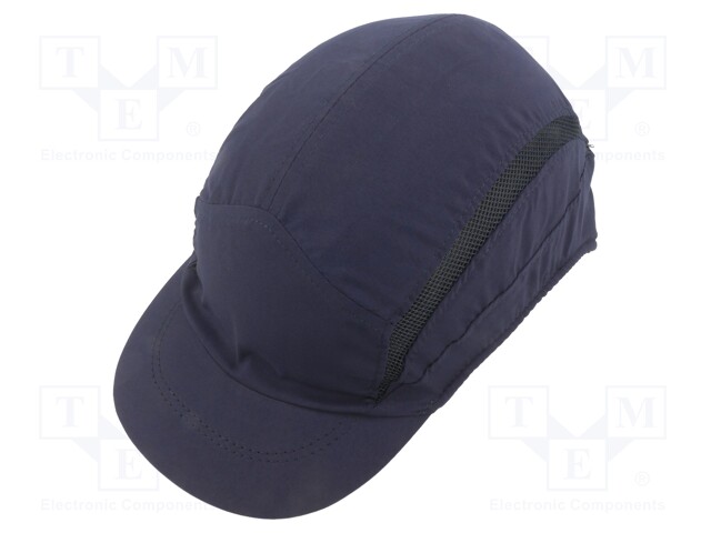 Light helmet; navy blue; CE,EN812; ABS; First Base™ +