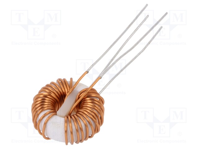 Inductor: wire; THT; 680uH; 1.2A; 100mΩ; 230VAC; 6x5mm; -20÷+50%