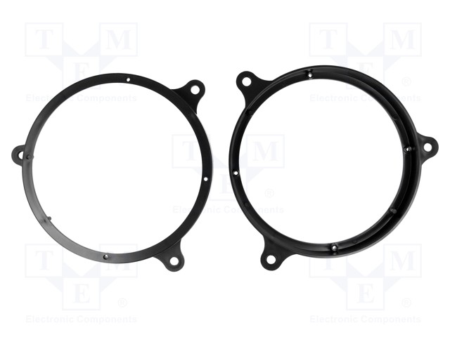 Speaker adapter; 165mm; Mercedes C-class front doors