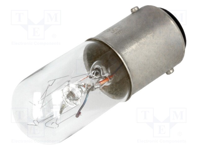 Signallers accessories: bulb; BA15D; Usup: 120VAC; Series: SL7