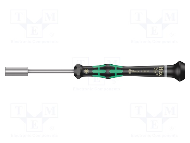 Screwdriver; hex socket; precision; Series: Kraftform Micro