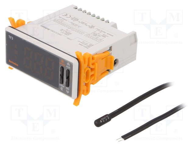 Module: regulator; NTC,RTD; temperature; SPST-NO; panel; -10÷50°C