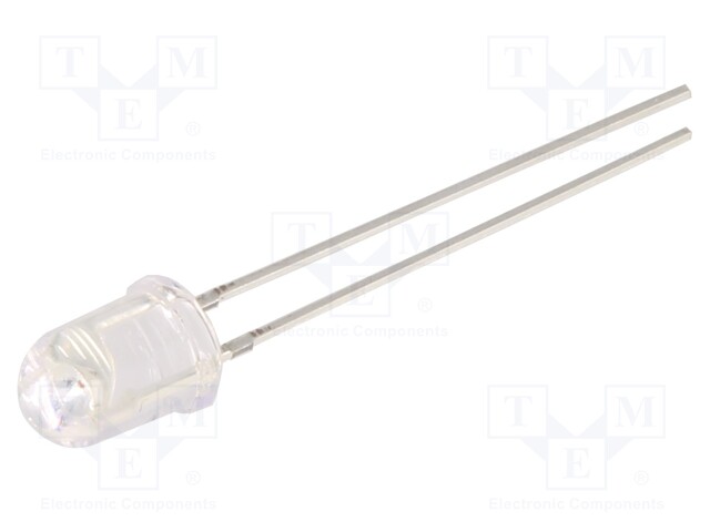 LED; 5.1mm; orange; 5800÷7000mcd; 30°; Front: convex; 2.1÷2.6V; 78mW