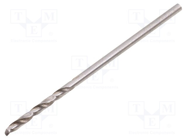 Drill bit; for metal; Ø: 1.5mm; HSS; Features: hardened