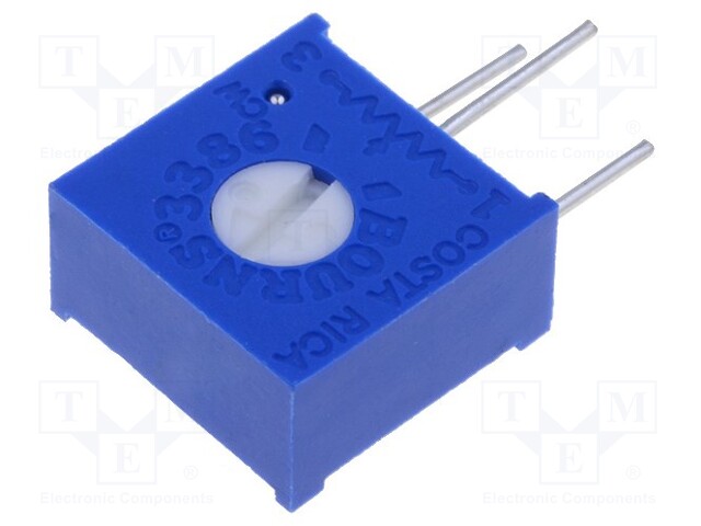 Potentiometer: mounting; single turn,vertical; 50kΩ; 500mW; ±10%