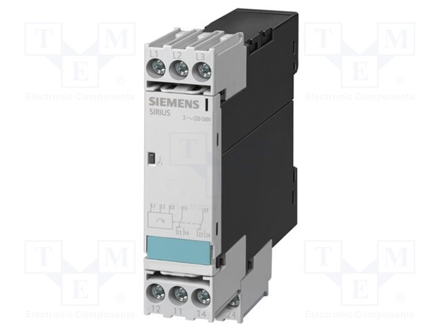 Module: voltage monitoring relay; phase sequence; DIN; SPDT; IP20