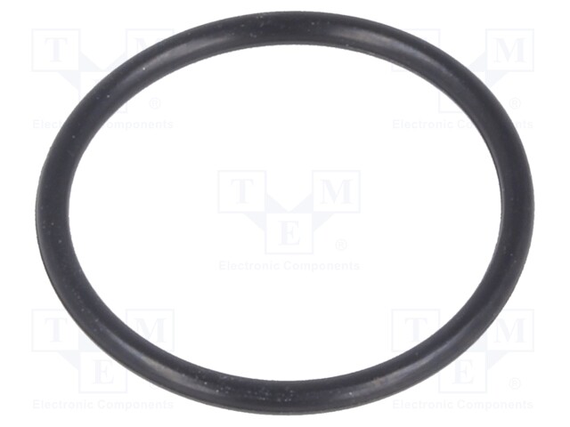 O-ring gasket; NBR; D: 1.5mm; Øint: 18mm; PG16; black; -30÷120°C