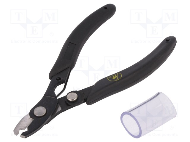 Pliers; cutting,miniature,adjustable,flat; ESD