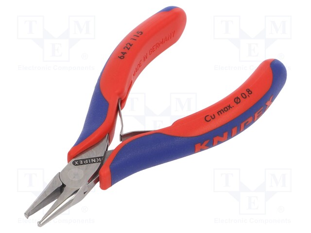 Pliers; end,cutting; two-component handle grips