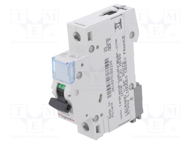 Circuit breaker; 230VAC; Inom: 3A; Poles: 1; DIN; Charact: C; 6kA