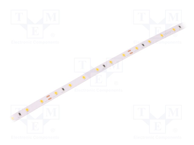 LED tape; white warm; LED/m: 60; SMD; 2835; 24V; W: 8mm; 120°; D: 2mm