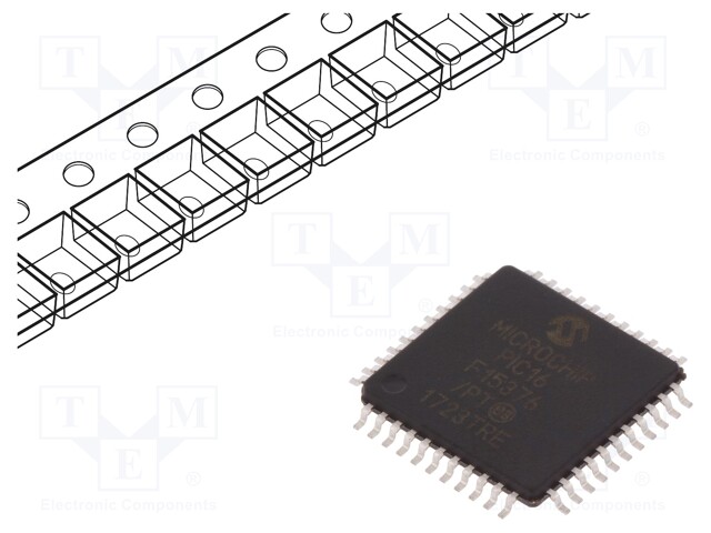 PIC microcontroller; Memory: 28kB; SRAM: 2048B; 2.3÷5.5VDC; SMD