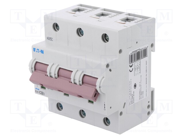 Circuit breaker; 400VAC; Inom: 32A; Poles: 3; DIN; Charact: C; 25kA