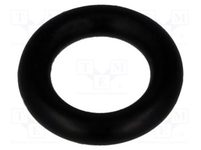 O-ring gasket; NBR; D: 1.9mm; Øint: 5.8mm; black