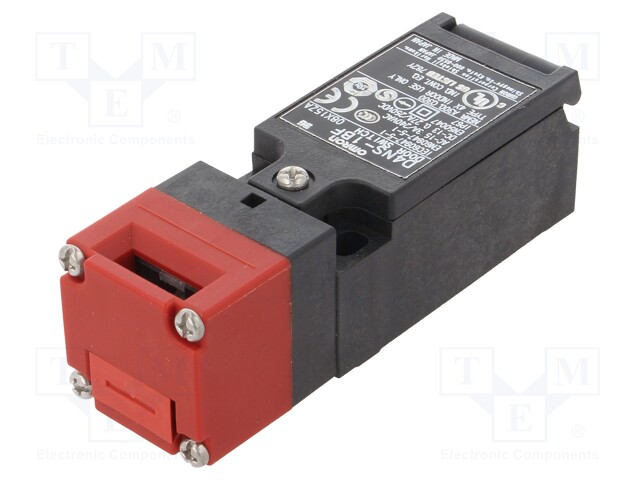 Safety switch: key operated; Series: D4NS; Contacts: NC x2; IP67