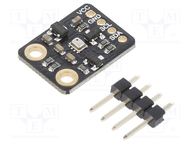 Sensor: atmospheric; barometer; I2C; 3.3÷5VDC; IC: BMP280