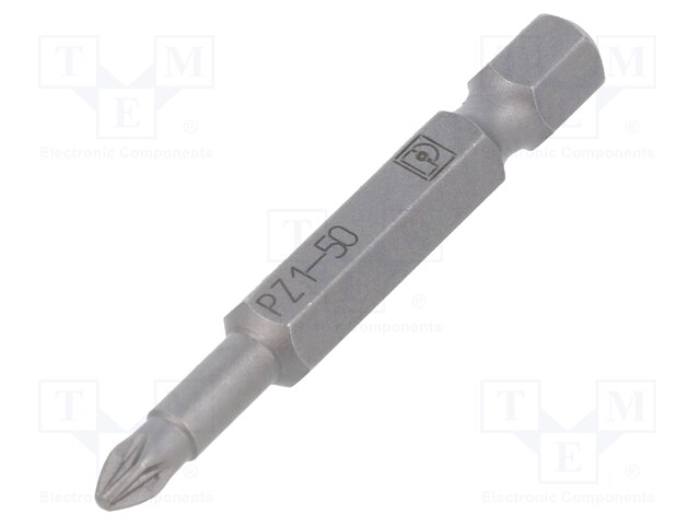 Screwdriver bit; Pozidriv®; Overall len: 50mm