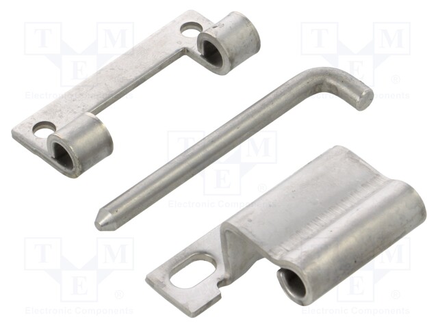 Hinge; stainless steel; Pin material: stainless steel