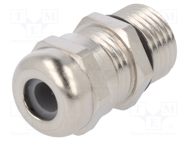 Cable gland; with long thread; PG9; IP68; Mat: brass