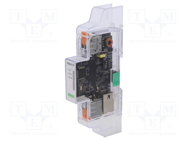 Communication; for DIN rail mounting; IP20; Display: LCD; Modbus