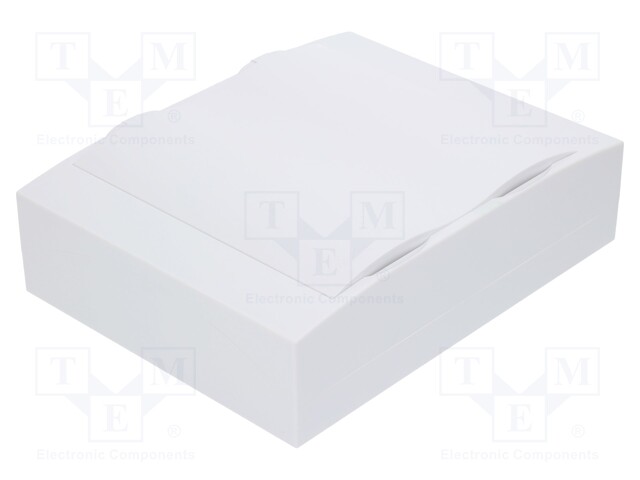 Enclosure: for modular components; IP40; white; No.of mod: 24