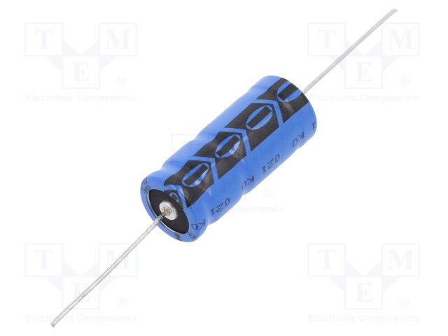 Capacitor: electrolytic; THT; 2.2mF; 16VDC; Ø12.5x30mm; ±20%; 8000h