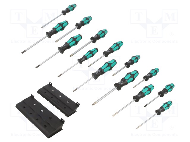 Kit: screwdrivers; Phillips,Pozidriv®,slot,Torx®