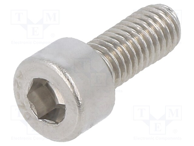 Screw; M5x12; DIN: 912; Head: cheese head; imbus; HEX 4mm