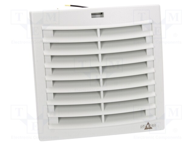 Fan: AC; axial; 97m3/h; 49dBA; IP54; Len: 300mm; Cutout: 124x124mm