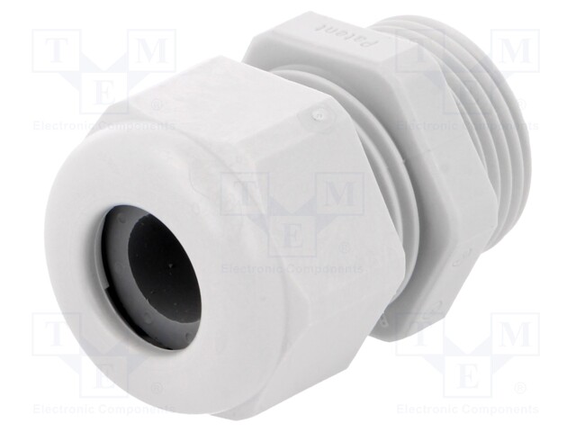 Cable gland; PG13,5; IP68; Mat: polyamide; light grey; UL94V-0