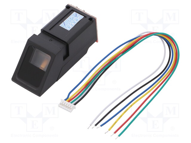 Sensor: fingerprint scanner; UART; 3.8÷7VDC; 54x20x20.5mm; 65mA