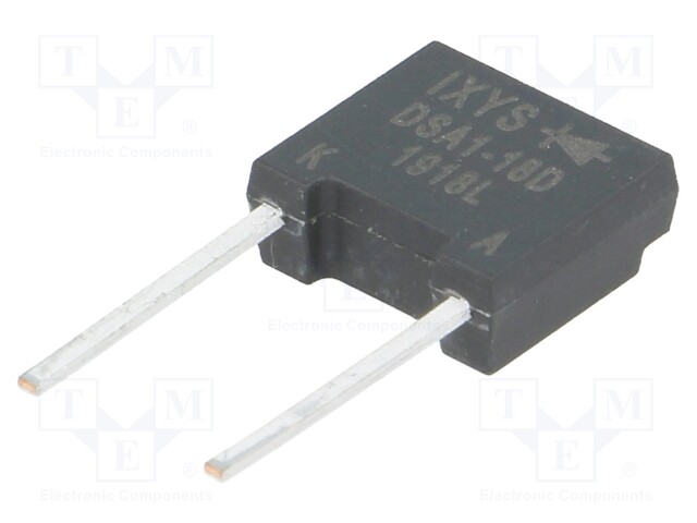 Diode: rectifying; THT; 1.8kV; 2.3A; Package: tube; FP-Case