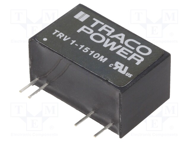 Converter: DC/DC; 1W; Uin: 12÷18V; 3.3VDC; Iout: 303mA; SIP9; 4.8g