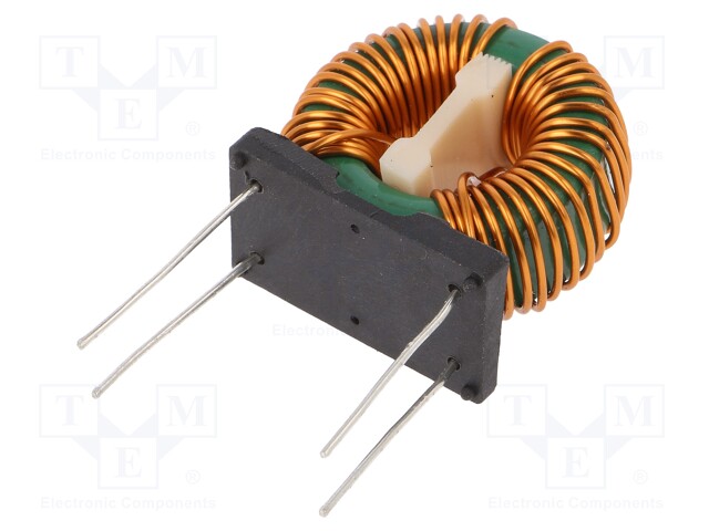 Inductor: wire; THT; 4.7mH; 6.3A; 23mΩ; 230VAC; 12.7x15mm; -20÷+50%