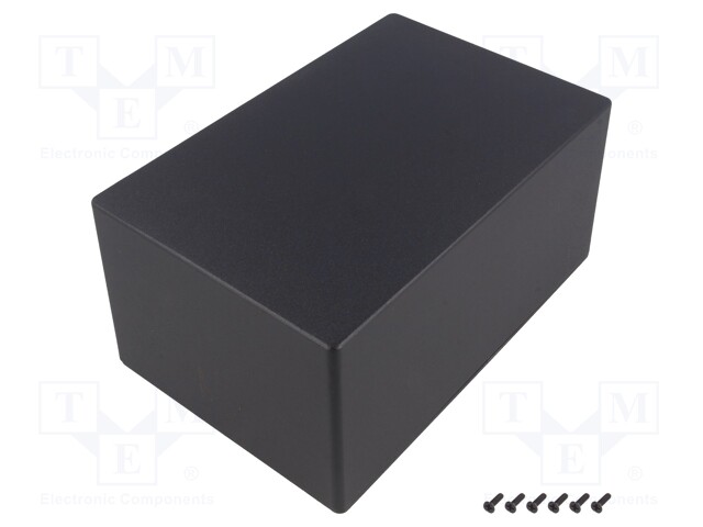 Enclosure: multipurpose; X: 146mm; Y: 222mm; Z: 105mm; 1550; black