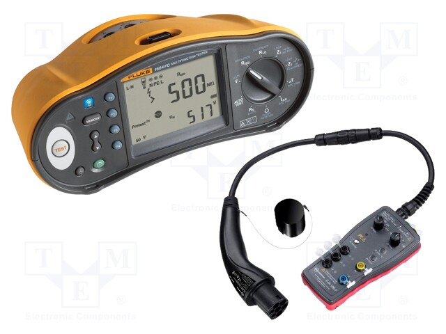 Fluke kit; LCD,with a backlit; 100mΩ÷200Ω,2kΩ; VAC: 100mV÷500V