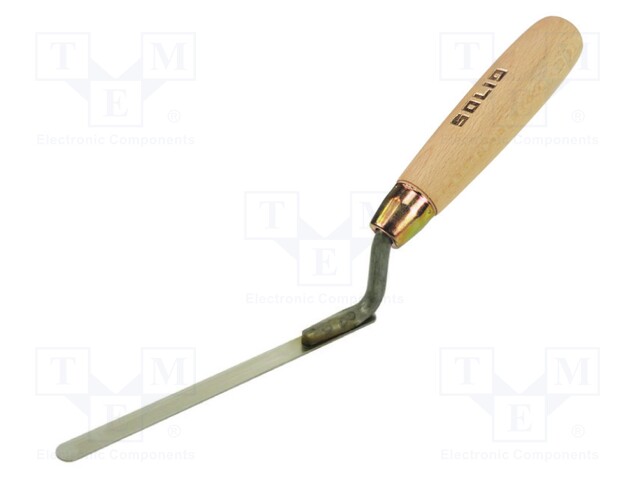 Trowel; 8mm; for joint pointing; stainless steel