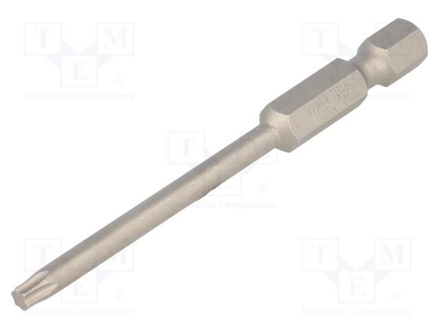 Screwdriver bit; Torx®; TX15; Overall len: 70mm