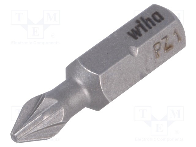 Screwdriver bit; Pozidriv®; PZ1; Overall len: 25mm