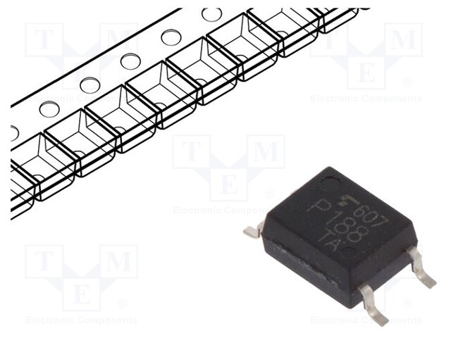 Optocoupler; SMD; Channels: 1; Out: transistor; Uinsul: 3.75kV