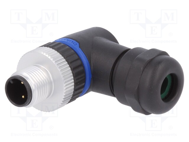 Plug; M12; PIN: 3; male; A code-DeviceNet / CANopen; for cable