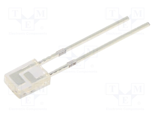 IR transmitter; 660nm,905nm; transparent; THT; Dim: 5.3x3.8x1.7mm