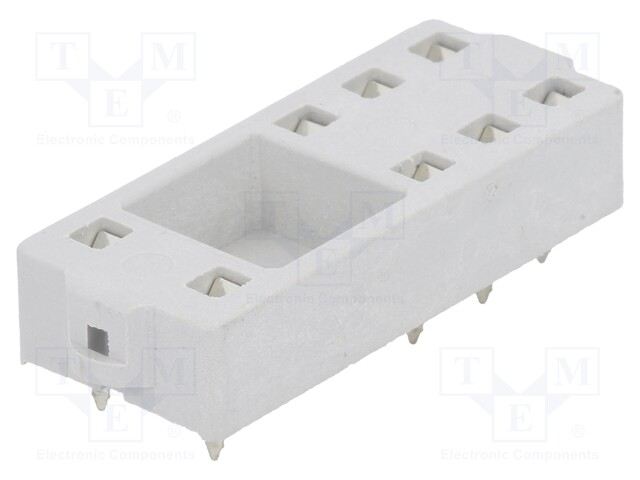 Socket; PIN: 8; 8A; 250VAC; Application: RMB841,RMB851; -40÷70°C