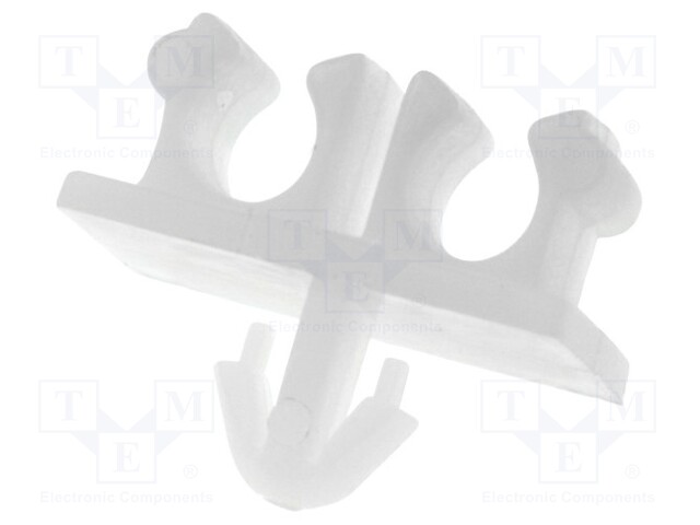 Holder; polyamide; natural; Application: Cable P-clips; 2.75mm