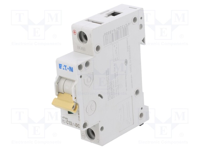 Circuit breaker; 230/400VAC; 250VDC; Inom: 13A; Poles: 2; DIN; 10kA