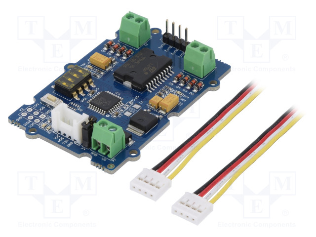 DC-motor driver; Grove; ATmega8,L298; I2C; 500mA; Uin mot: 6÷15V