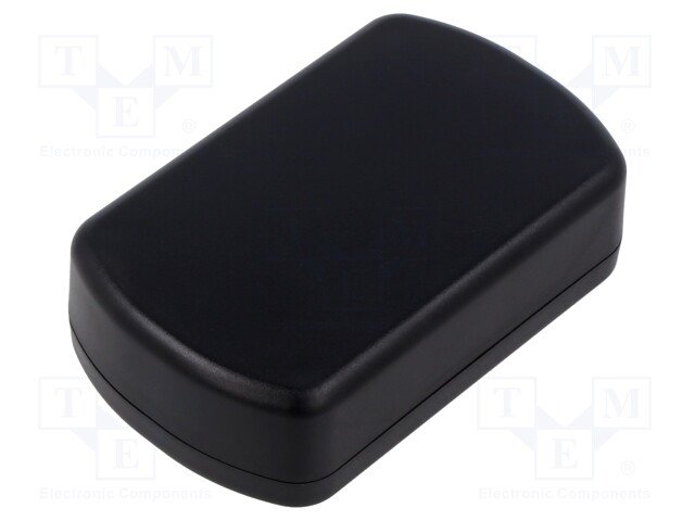 Enclosure: multipurpose; X: 57mm; Y: 92mm; Z: 25mm; ZM; ABS; black