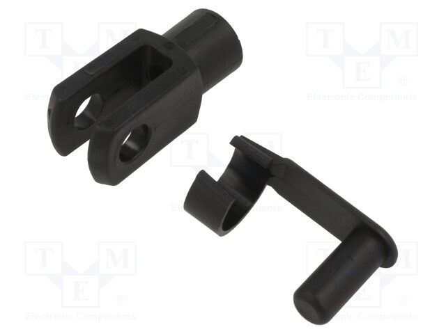 Fork joint; Øhole: 10mm; Thread: M10; Mat: igumid G; Pitch: 1,5