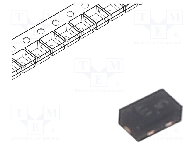 Diode: TVS; 250mW; 5V; CASE714AB,X2DFN2; reel,tape; Channels: 1