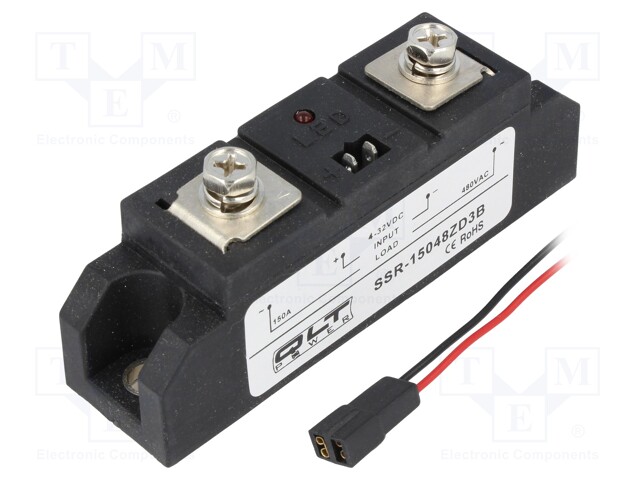 Relay: solid state; Ucntrl: 4÷32VDC; 150A; 44÷480VAC; Series: SSR-Z